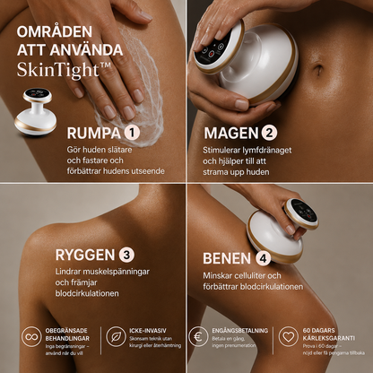 Celuna SkinTight™ - Anti-Cellulit - Minskar Sträckmärken & Cellulit för hela kroppen.