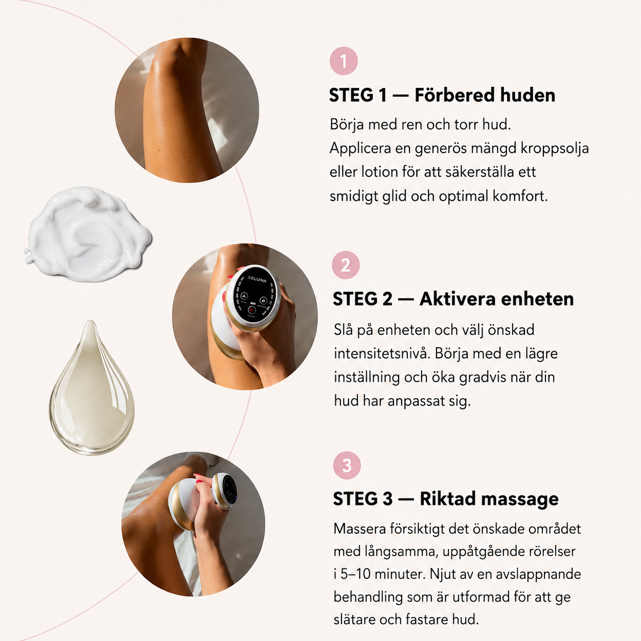 Celuna SkinTight™ - Anti-Cellulit - Minskar Sträckmärken & Cellulit för hela kroppen.